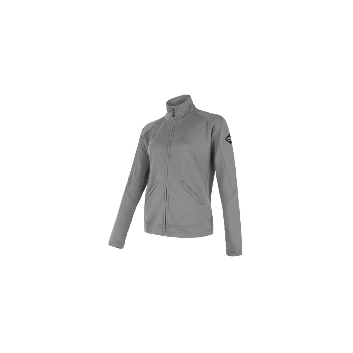 Sensor Sweat technique zippé femme Sensor Merino Upper gris