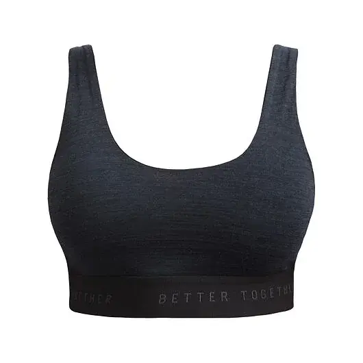 Soutien-gorge femme Sensor MERINO CORDURA noir
