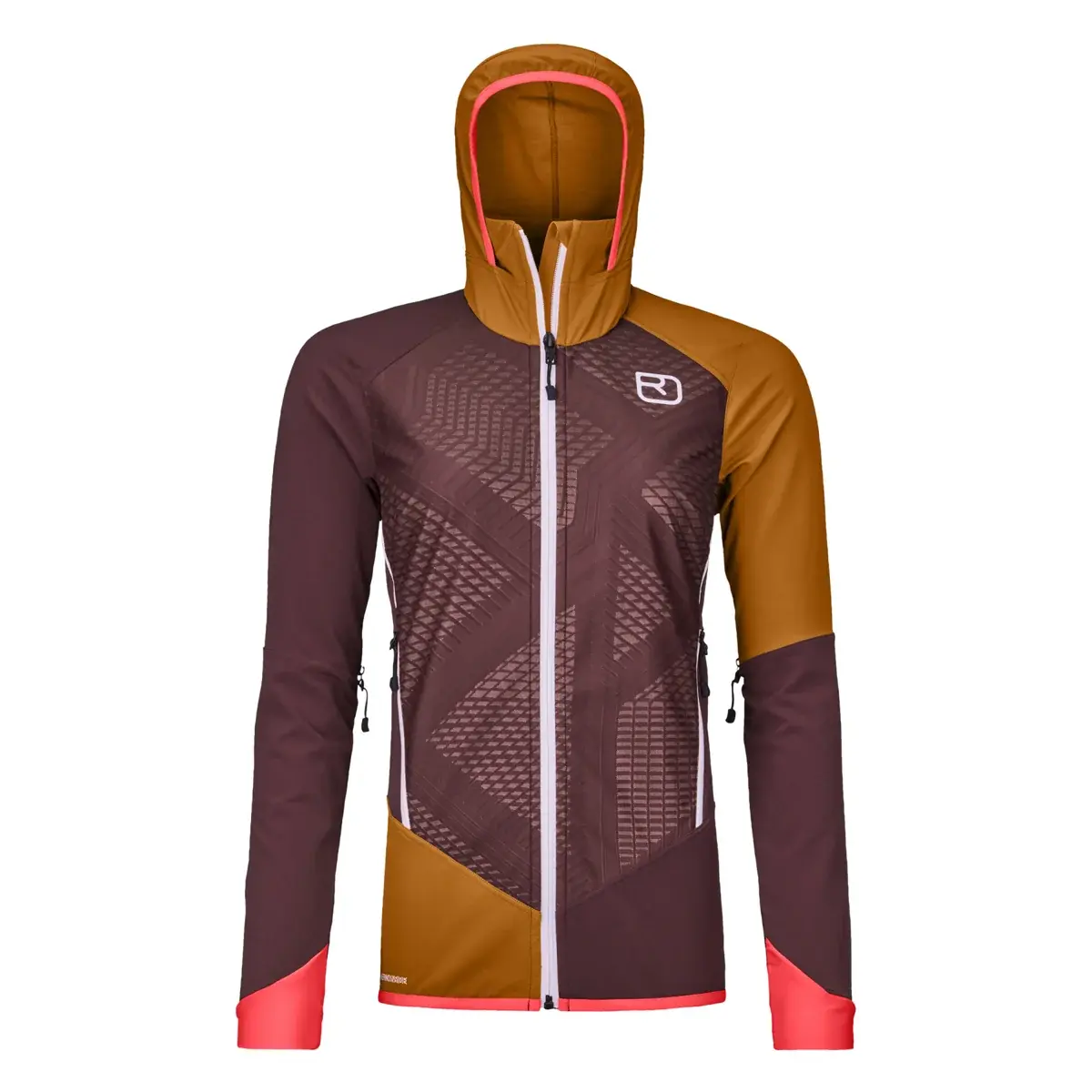 Veste softshell de ski de randonnée femme Ortovox W's Col Becchei Jacket Winetasting