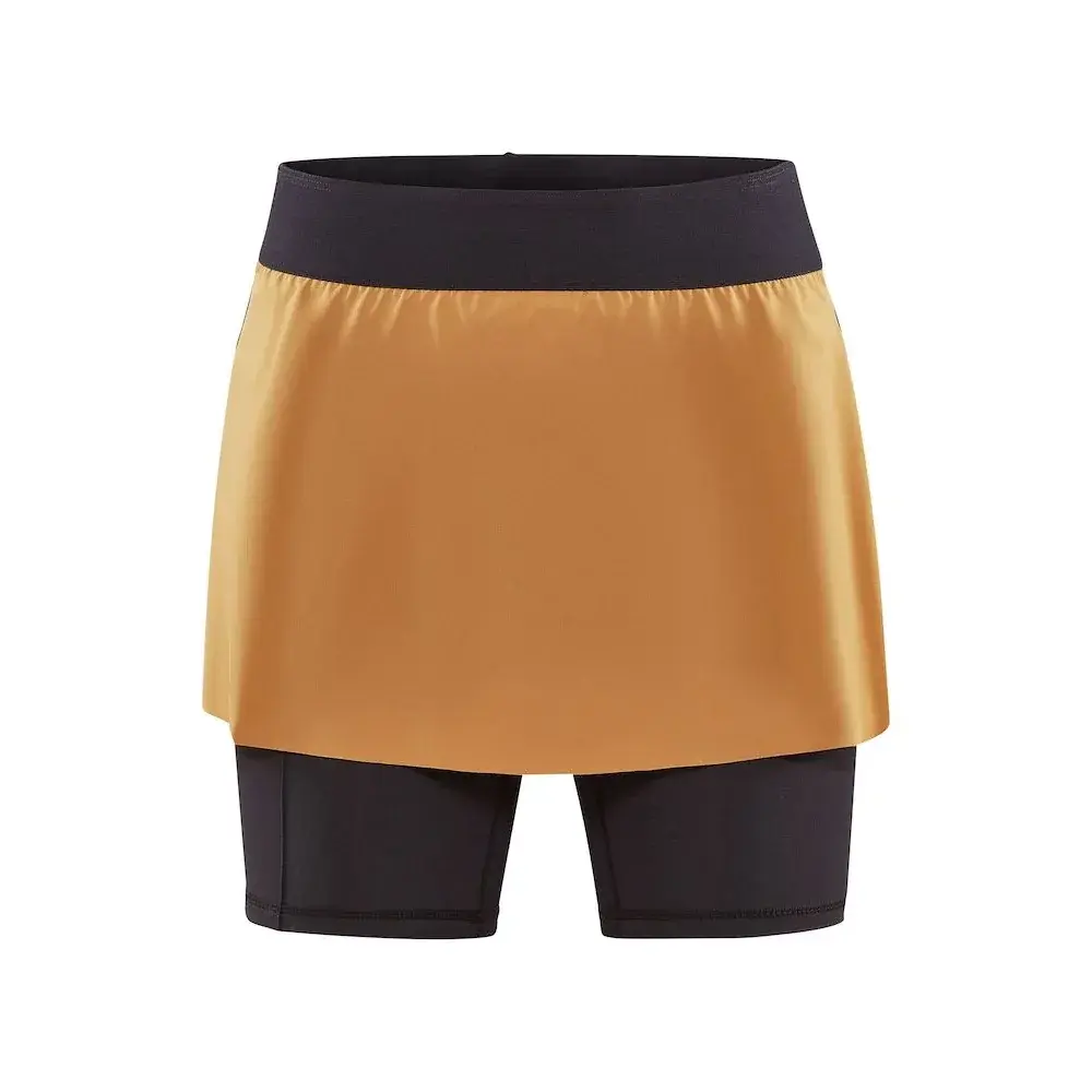 Jupe femme Craft PRO Trail 2in1 orange