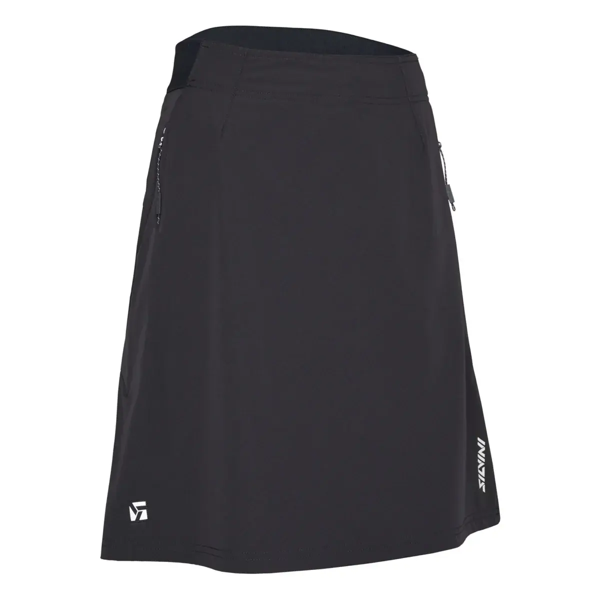 Silvini Jupe femme Silvini WS2640 Gonnia black-grey