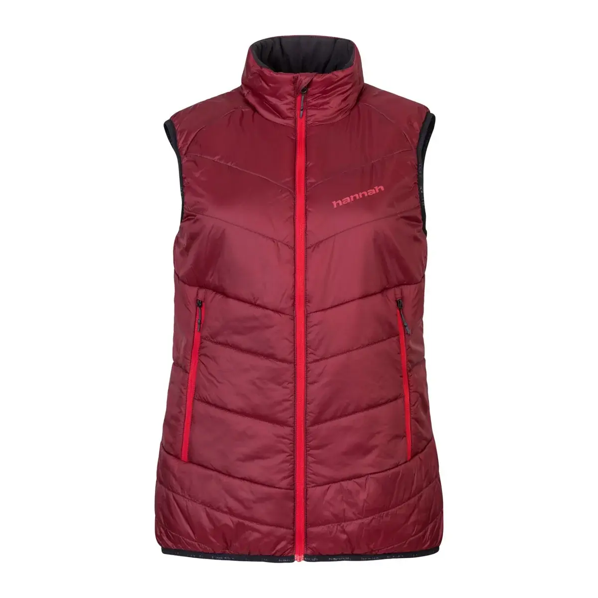 Hannah Gilet sans manches de randonnée femme Hannah Mirra Vest Biking red