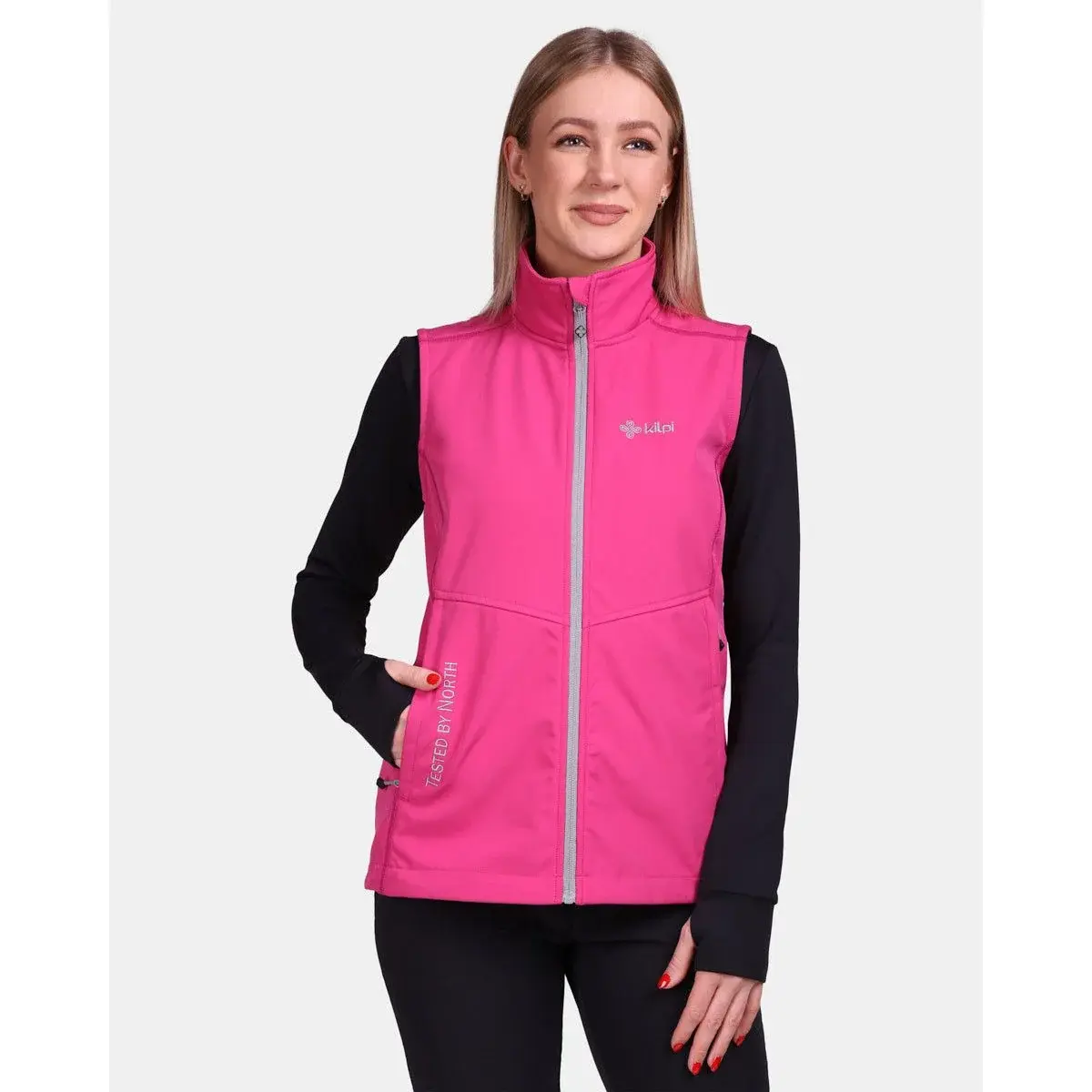 Kilpi Gilet sans manches softshell femme Kilpi Soil-W rose