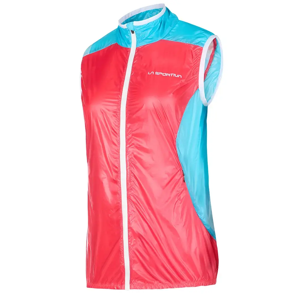 La Sportiva Gilet sans manches femme La Sportiva Briza Windbreaker Vest hibiscus/malibu blue