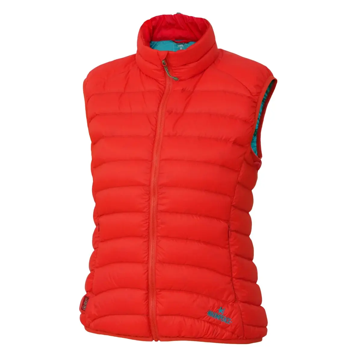 Warmpeace Doudoune sans manches femme Warmpeace Swan Lady red/fresh blue