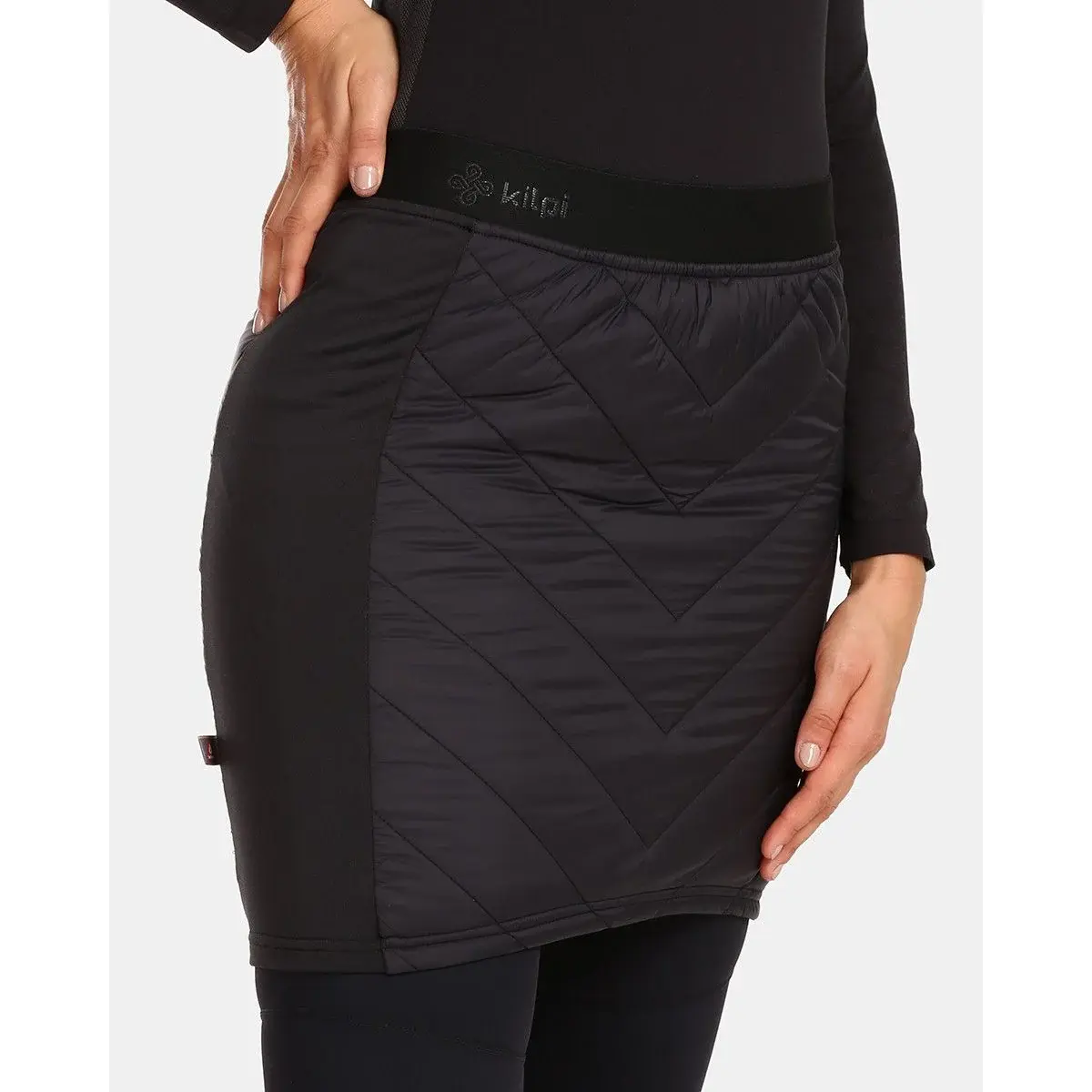 Kilpi Jupe thermique femme Kilpi Lian-W BLK