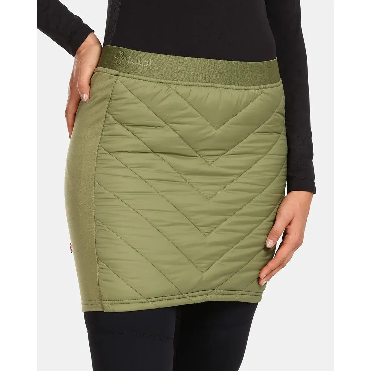 Jupe thermique femme Kilpi LIAN-W vert