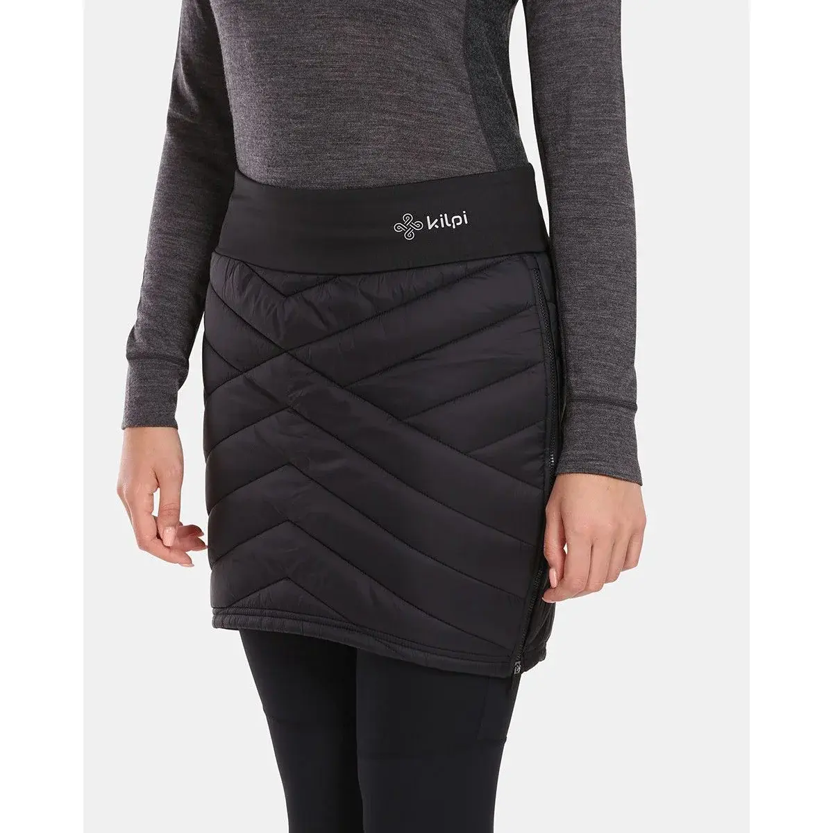 Kilpi Jupe thermique femme Kilpi Tany-W black