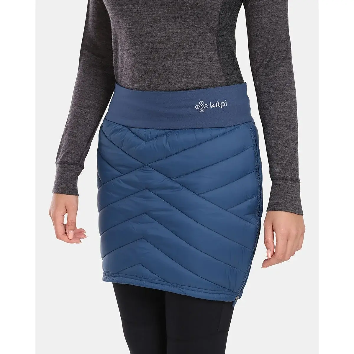 Jupe thermique femme Kilpi Tany-W dark blue