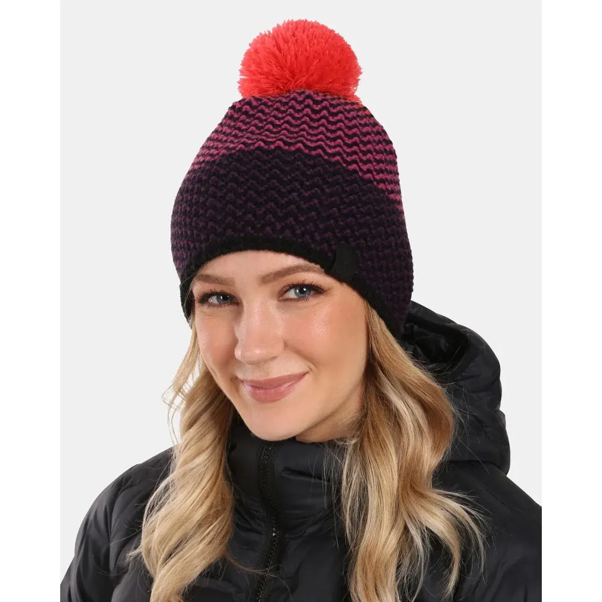 Bonnet d'hiver femme Kilpi SALOME-W noir UNI