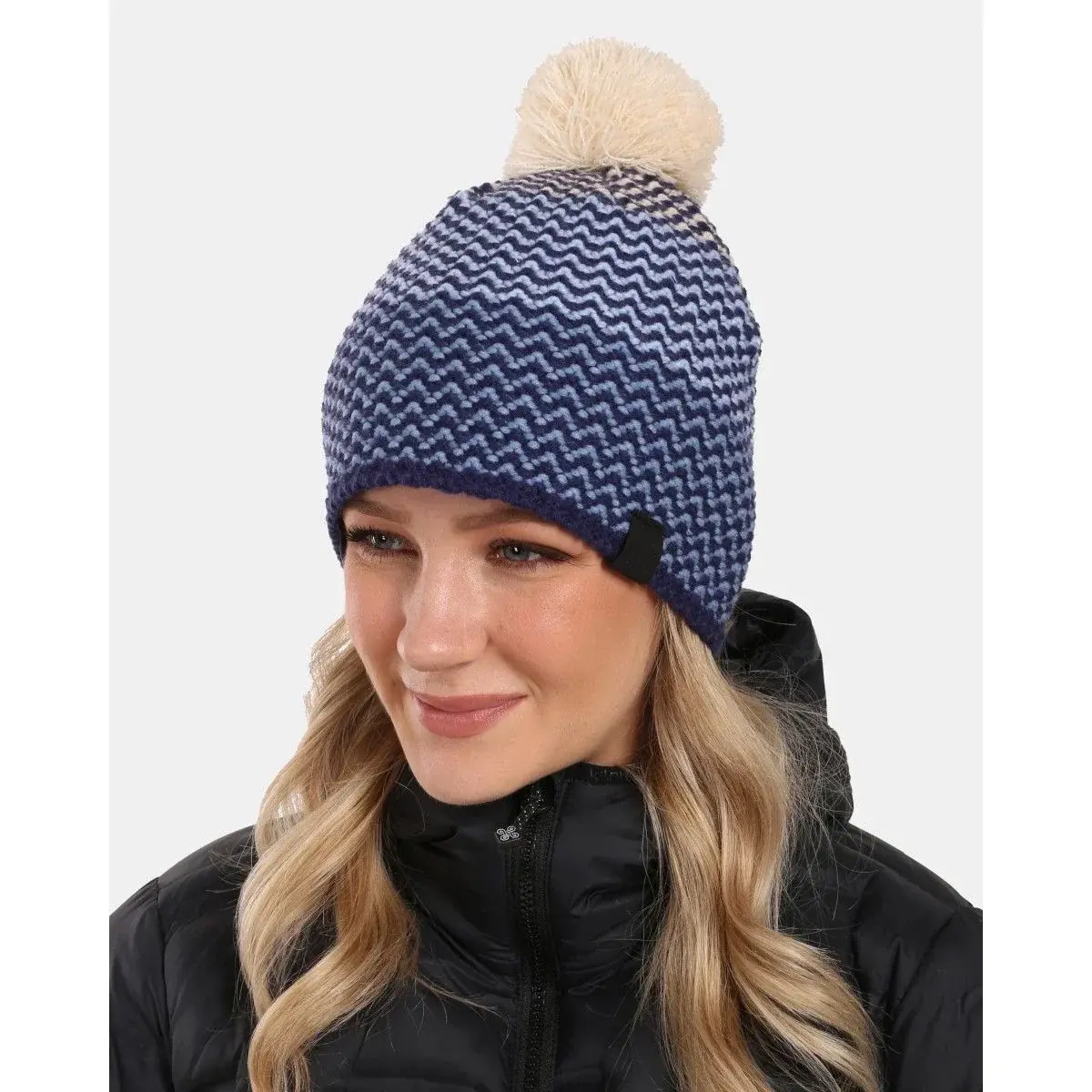 Kilpi Bonnet d'hiver femme Kilpi SALOME-W bleu foncé UNI