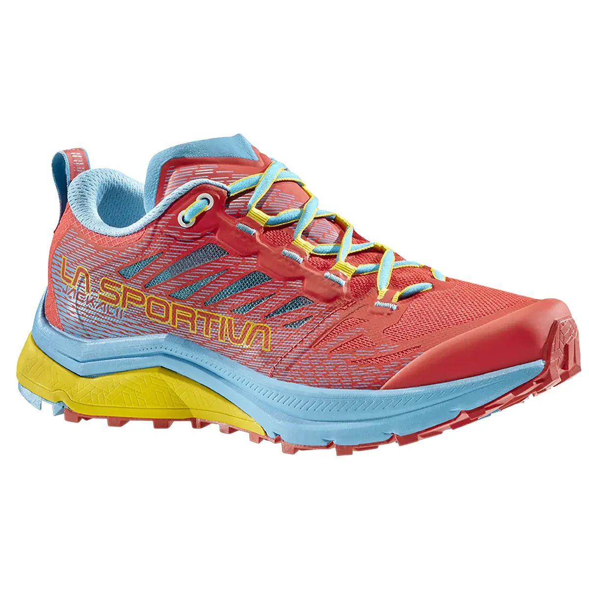 La Sportiva Chaussures de running femme La Sportiva Jackal II Women hibiscus/malibu blue