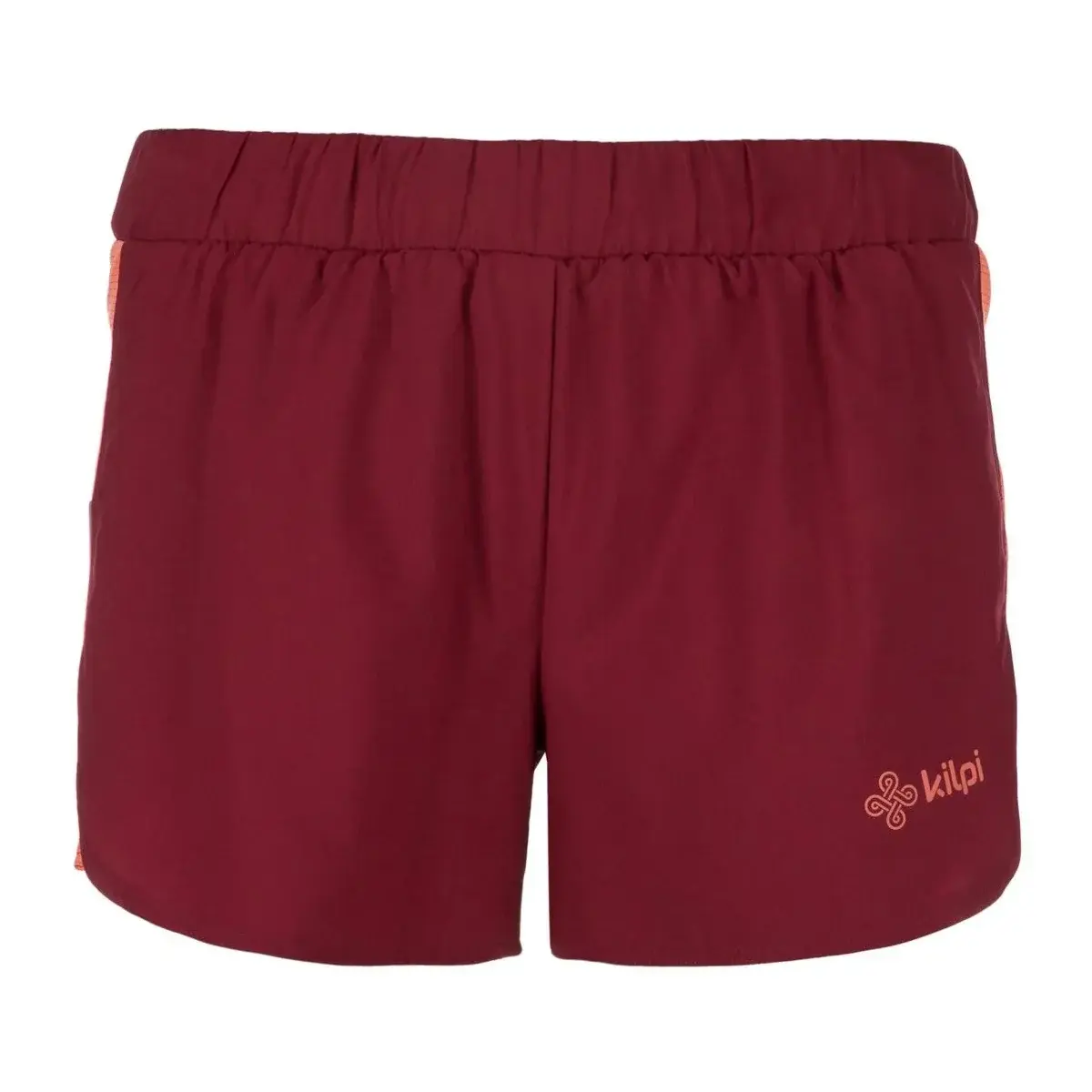 Short de running femme Kilpi LAPINA-W rouge foncé