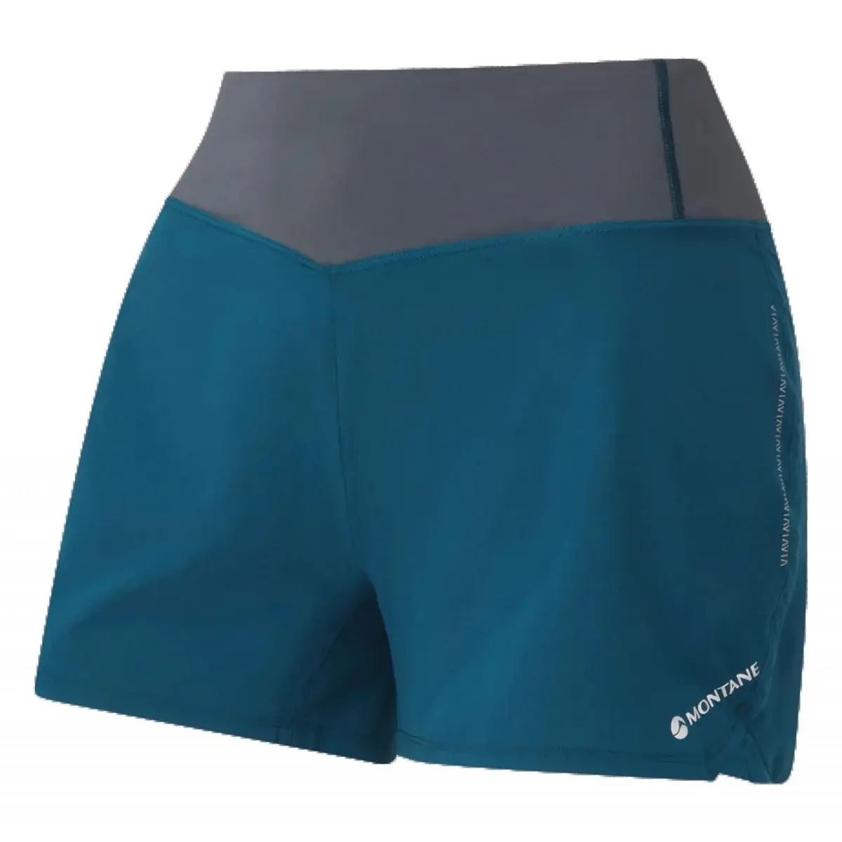 Montane Short de running femme Montane Womans Katla 4" Shorts Narwhal blue