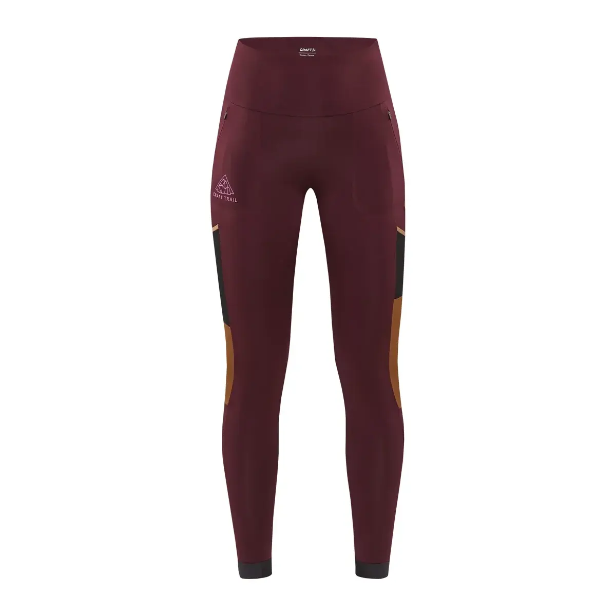 Craft Collant de running femme Craft PRO Trail Tights violet