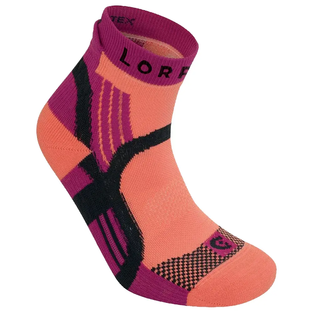 Chaussettes de running femme Lorpen T3 Trail Running Padded Eco 9028 CORAL