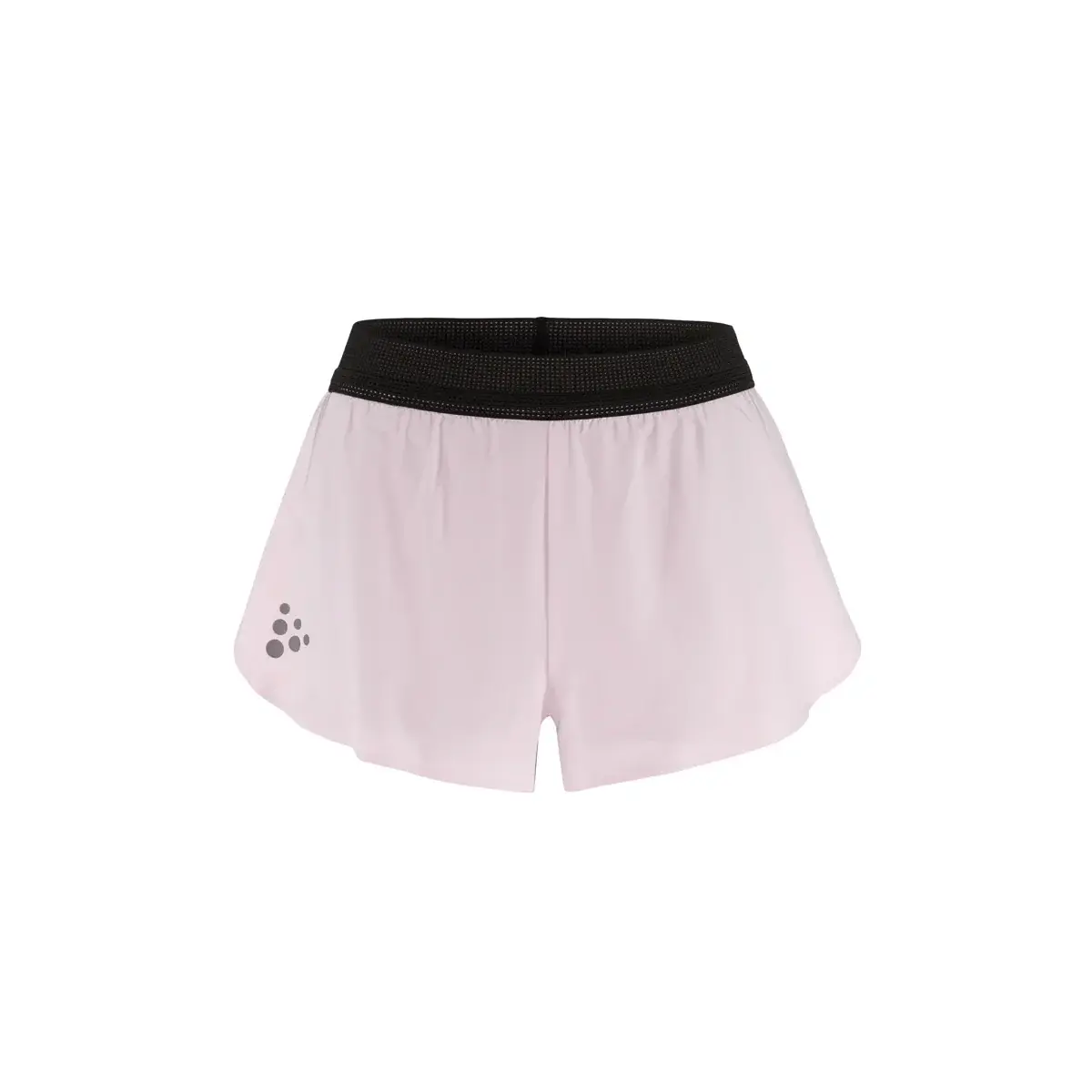 Short de running femme Craft PRO Hypervent Split 2 rose