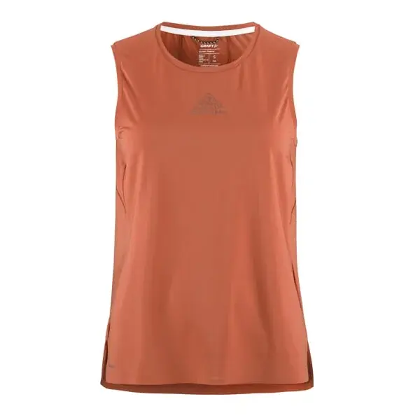Craft Débardeur de running femme Craft Pro Trail 2 rouge