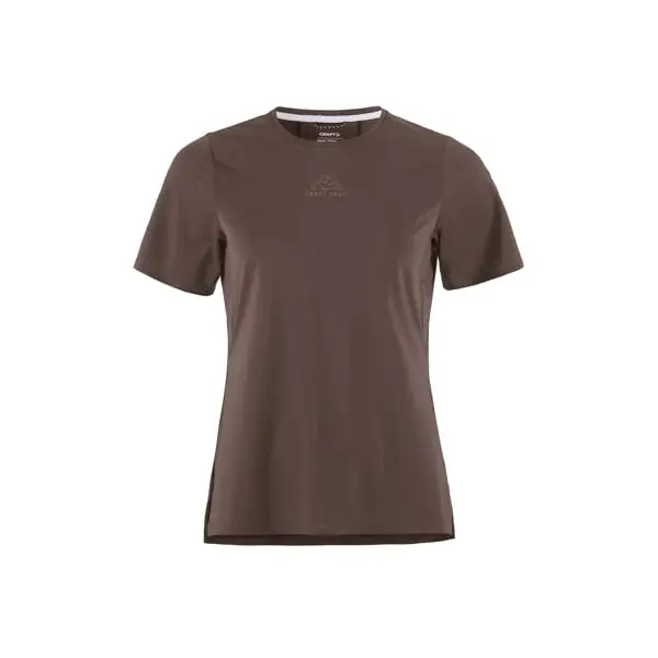 Craft T-shirt de running femme Craft Pro Trail SS 2 marron