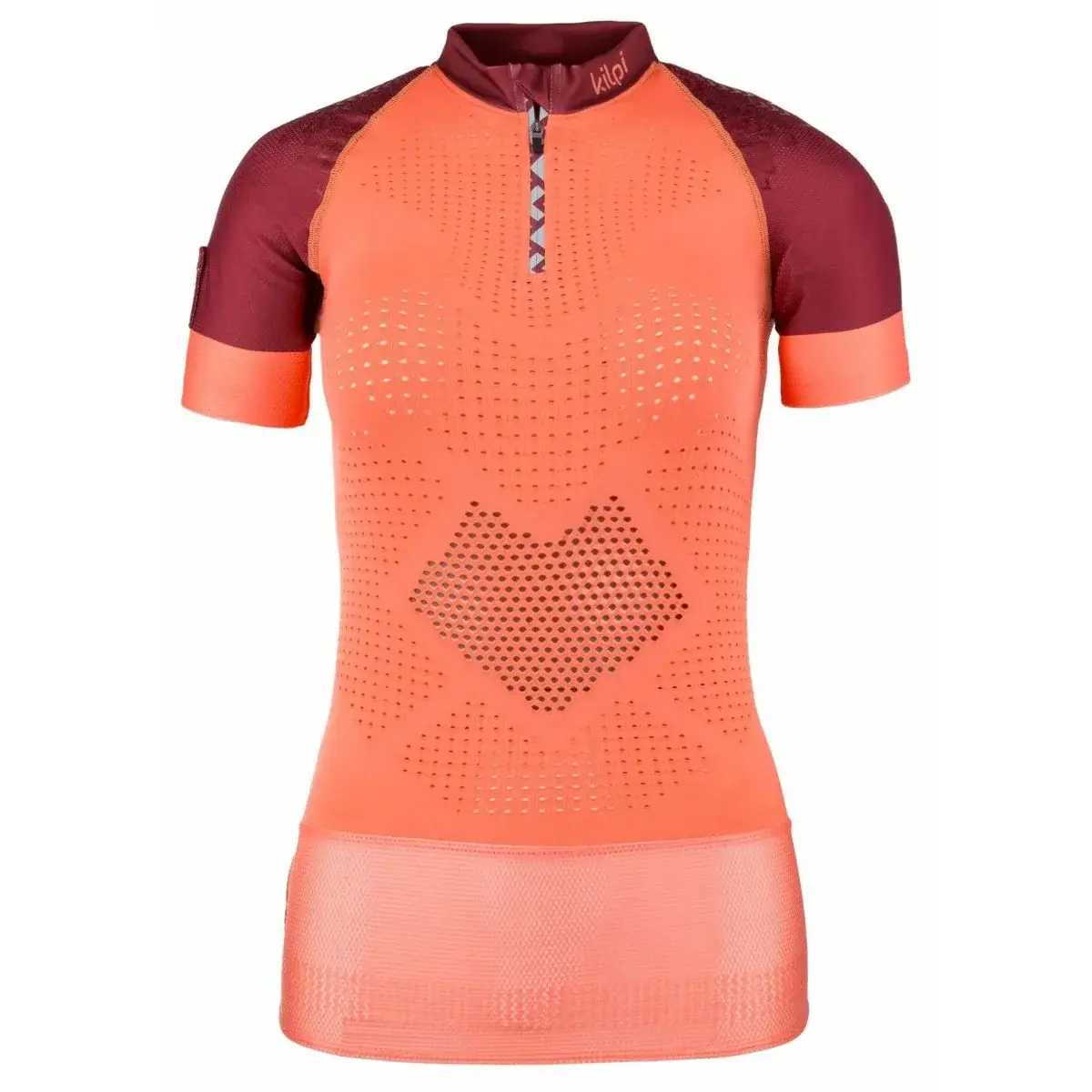 T-shirt de running femme Kilpi COMBO-W pêche