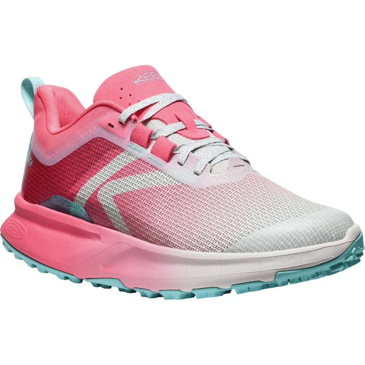KEEN Chaussures femme KEEN 450 Dirt WP Women rouge red/star white