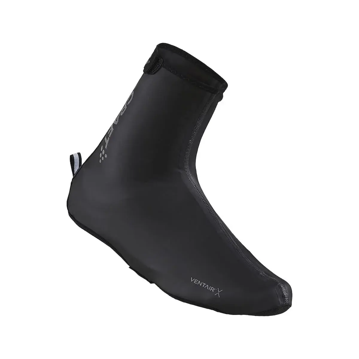 Craft Couvre-chaussures de vélo imperméables et coupe-vent femme Craft Core Hydro noir