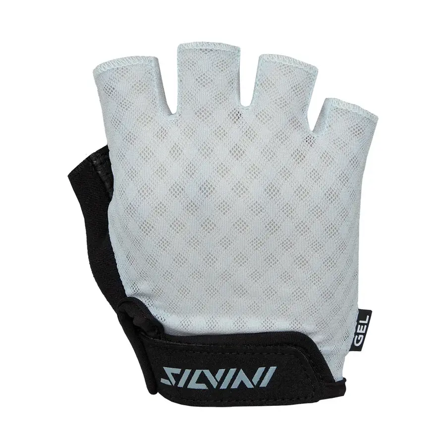 Silvini Gants de vélo femme Silvini Gaiona light blue-black