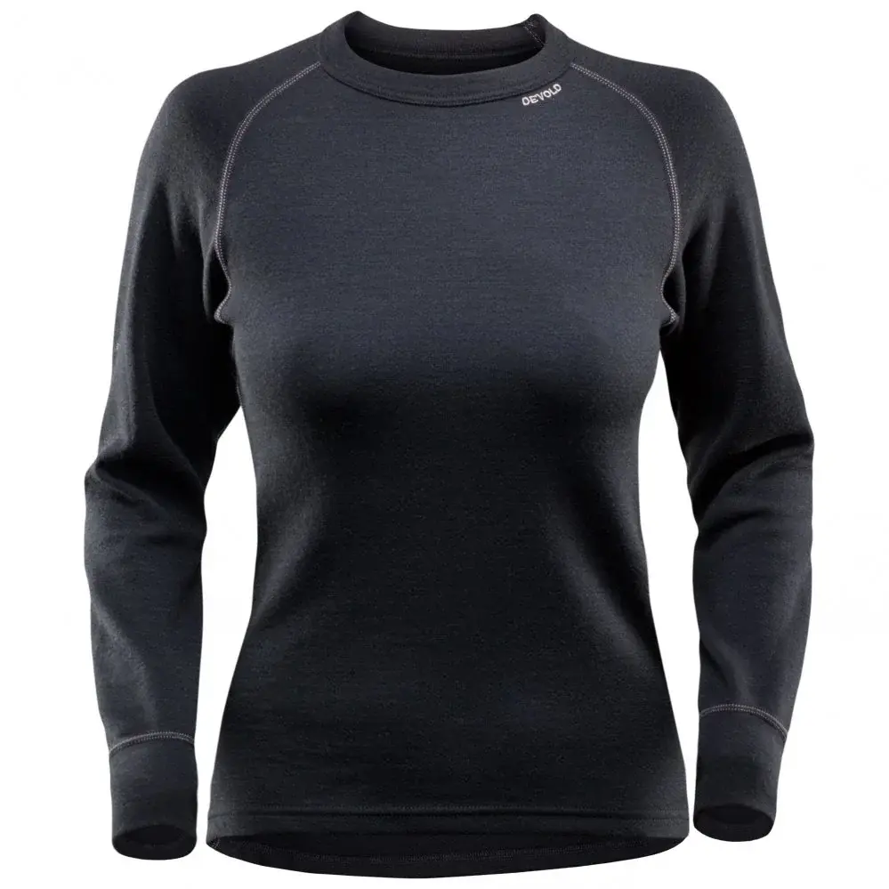 Devold T-shirt technique en Merino femme Devold Expedition Woman Shirt Black