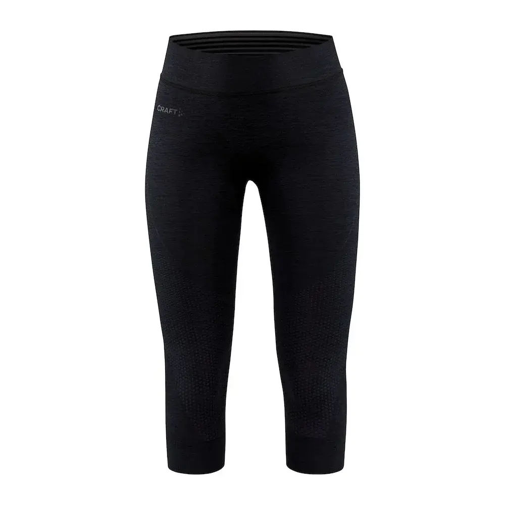 Caleçon 3/4 technique femme Craft CORE Dry Active Comfort noir