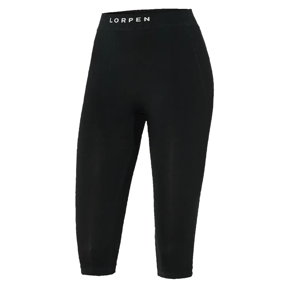 Caleçon long technique femme Lorpen MUNIA CAPRI 9937 BLACK