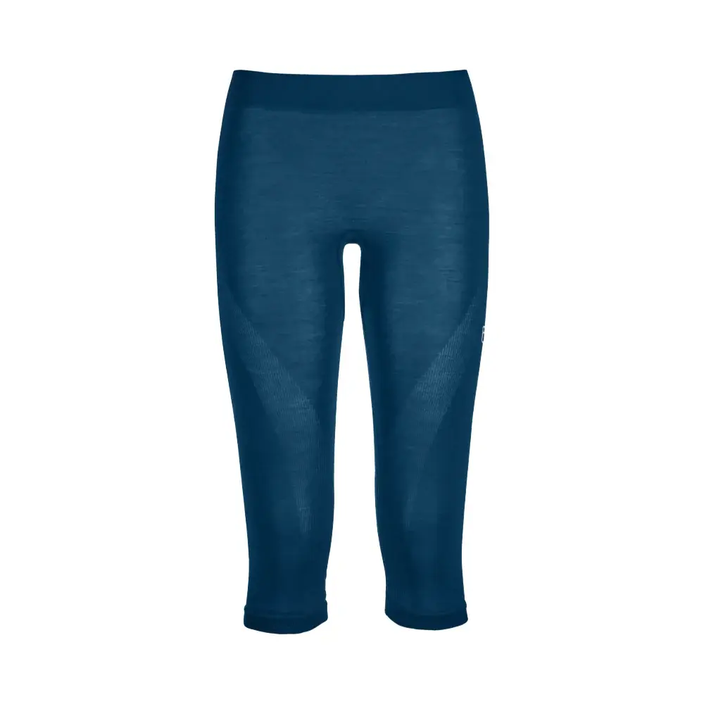 Ortovox Caleçon long technique femme Ortovox W's 120 Competition Light Short Pants Petrol Blue