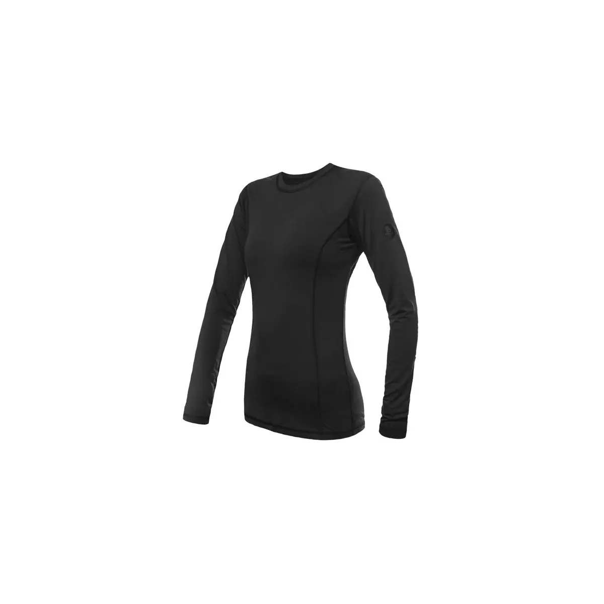 T-shirt technique manches longues femme Sensor Merino Air 2023 Noir