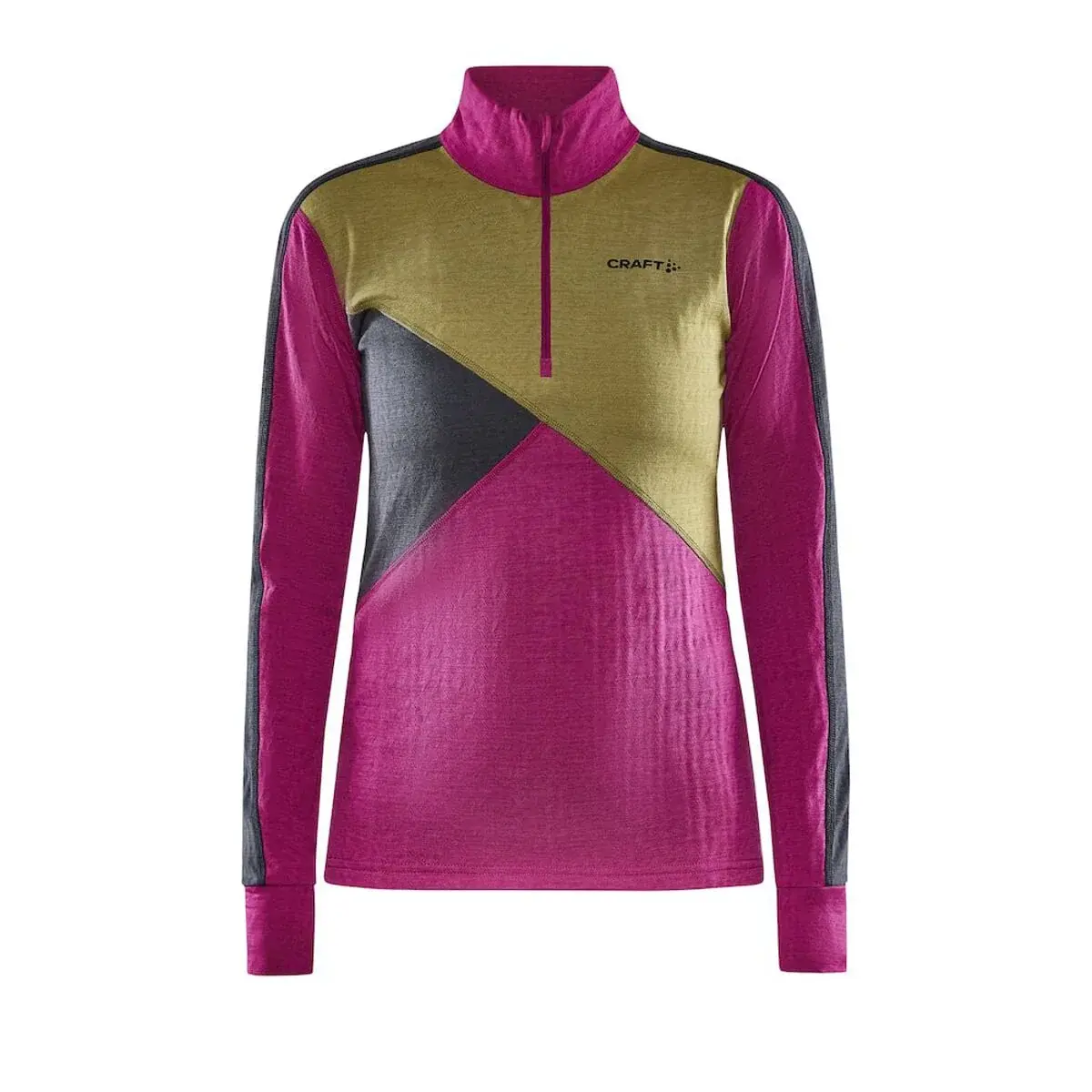 Craft T-shirt technique femme Craft Adv Nordic Wool HZ rose