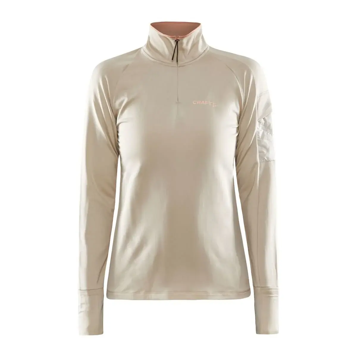 Craft T-shirt technique femme Craft Adv SubZ LS beige