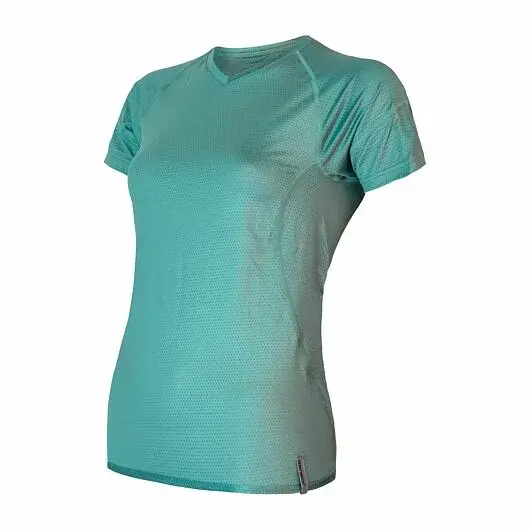 Sensor T-shirt technique manches courtes femme Sensor Coolmax Tech mint