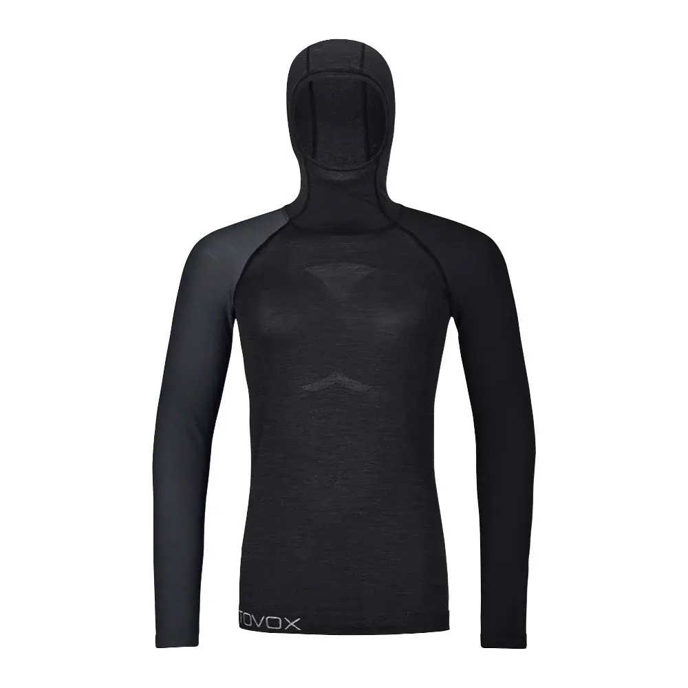 Ortovox T-shirt technique femme Ortovox W's 120 Competition Light Hoody Black Raven