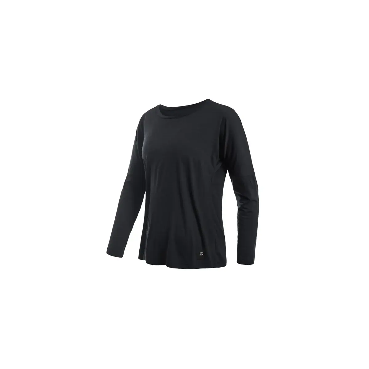Sensor T-shirt technique manches longues femme Sensor Merino Air Traveller Noir
