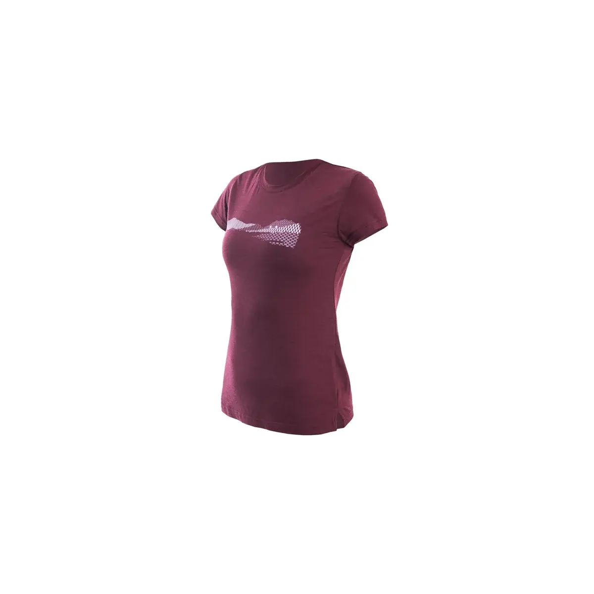 Sensor T-shirt technique femme Sensor Merino Air PT Hills Bordeaux
