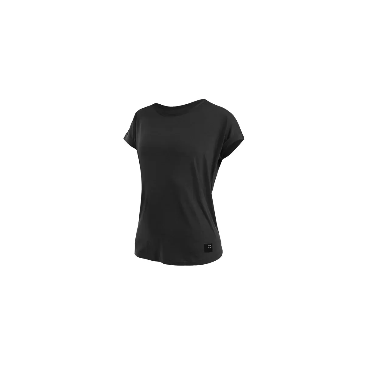 Sensor T-shirt technique femme Sensor Merino Air Traveller Noir