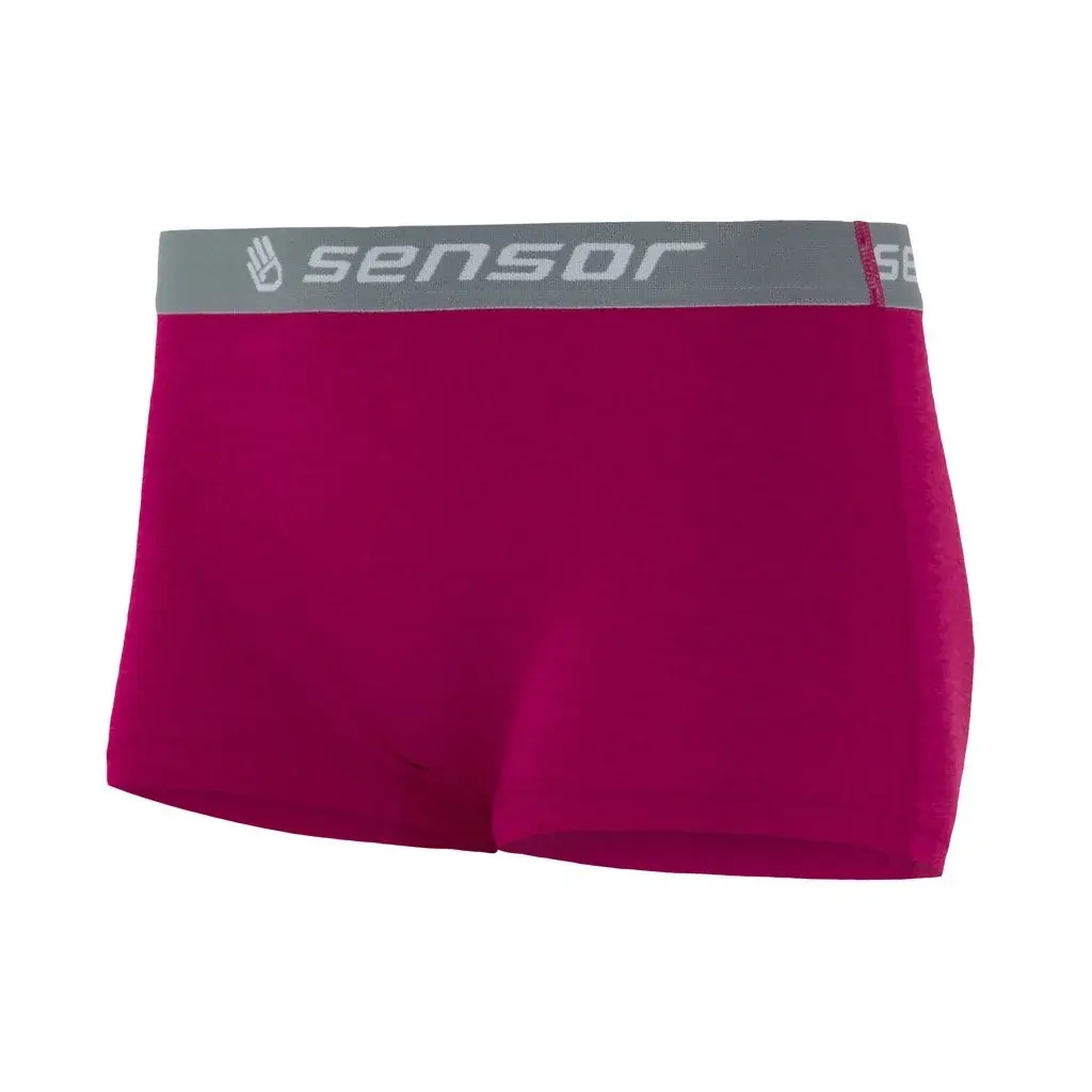 Sensor Shorty femme Sensor Merino Active lilla