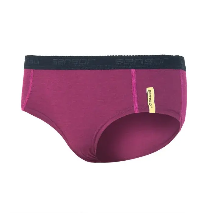 Sensor Culotte femme Sensor Merino Active lilla