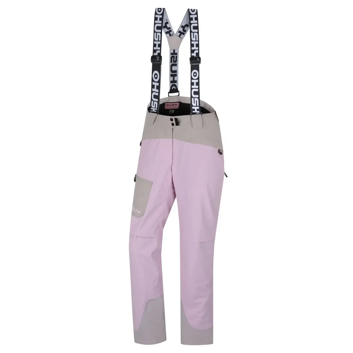 Pantalon de ski femme Husky Glad L pink/beige