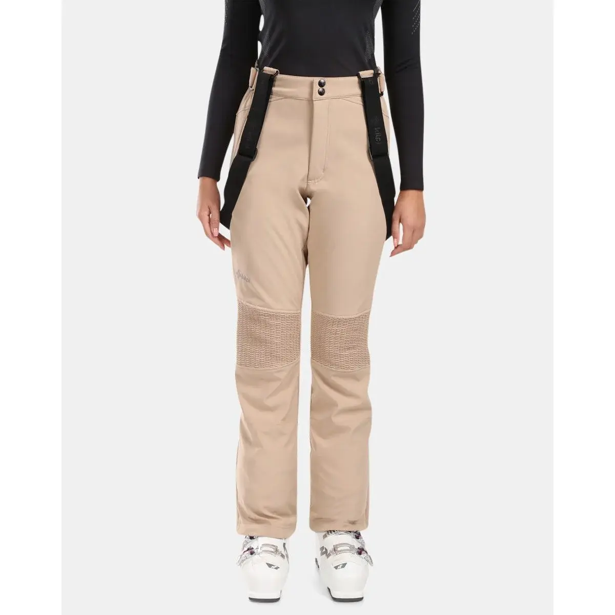 Pantalon de ski femme Kilpi Dione-W beige