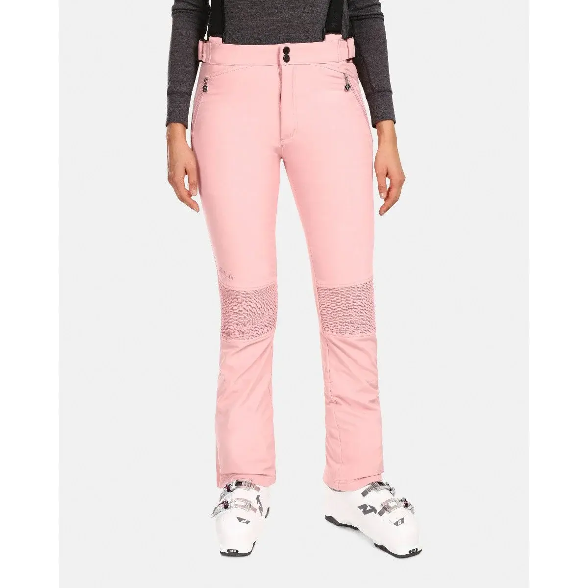 Pantalon de ski femme Kilpi Dione-W rose clair