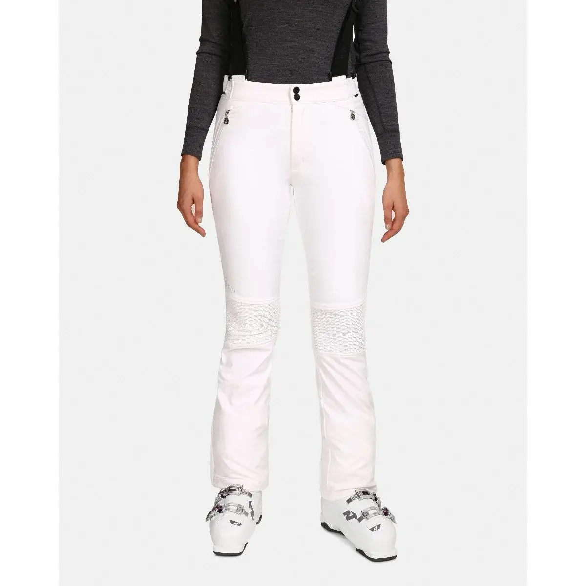 Kilpi Pantalon de ski femme Kilpi Dione-W blanc