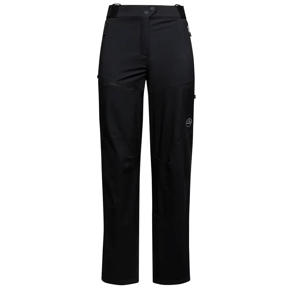 Pantalon femme La Sportiva CROSSRIDGE SOFTSHELL black/white