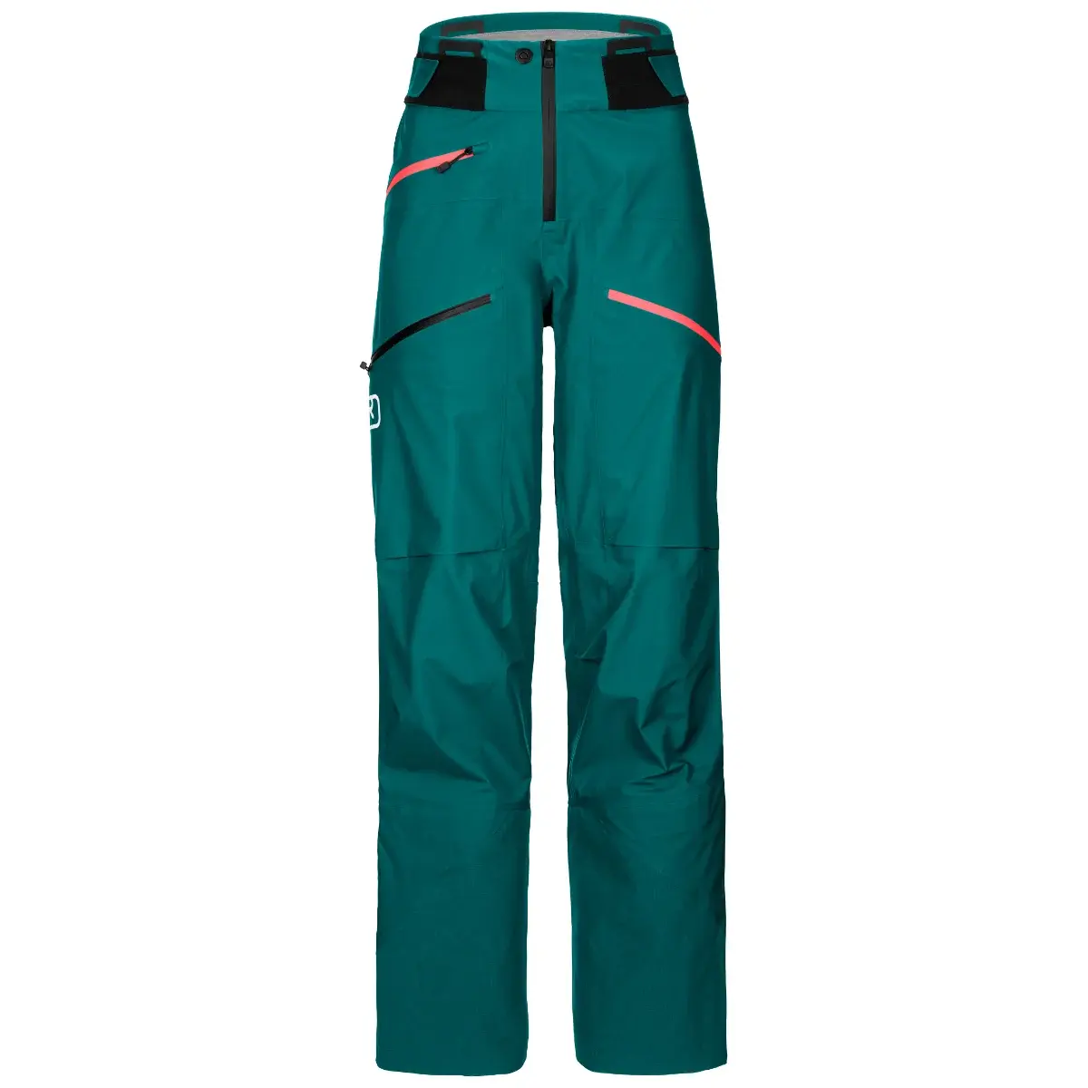 Ortovox Pantalon de freeride femme Ortovox 3L Deep Shell Pacific green