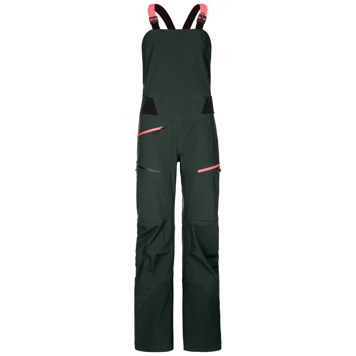Pantalon femme Ortovox W´s 3L Deep Shell Bib Pants green pine