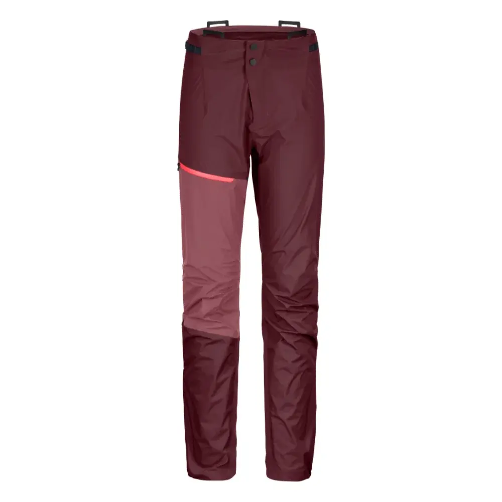 Pantalon femme Ortovox Westalpen 3l Light Pants W winetasting