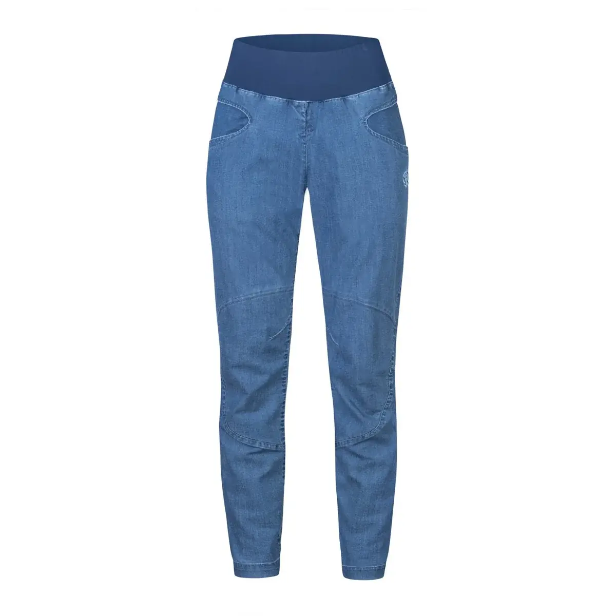 Rafiki Pantalon d'escalade femme Rafiki Chain Capri denim